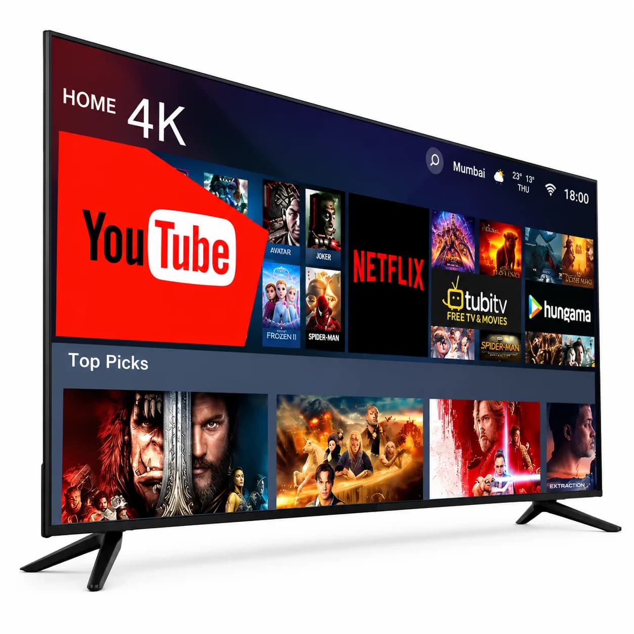 OEM/ODM 19 22 24 26 32 43 50 Inch LED Android Smart Tv Export Custom logo Smart WiFi LCD TV Display