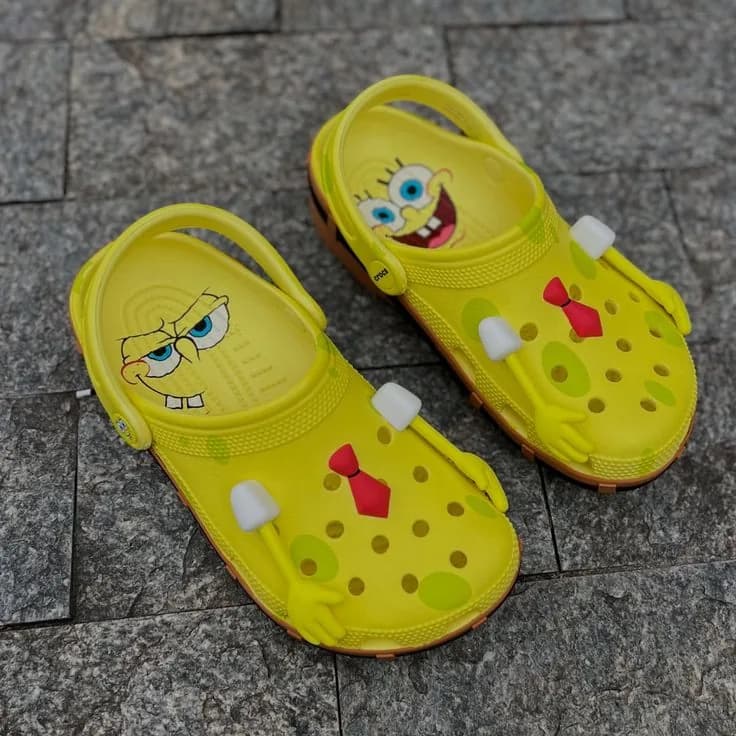 Spongebob crocs