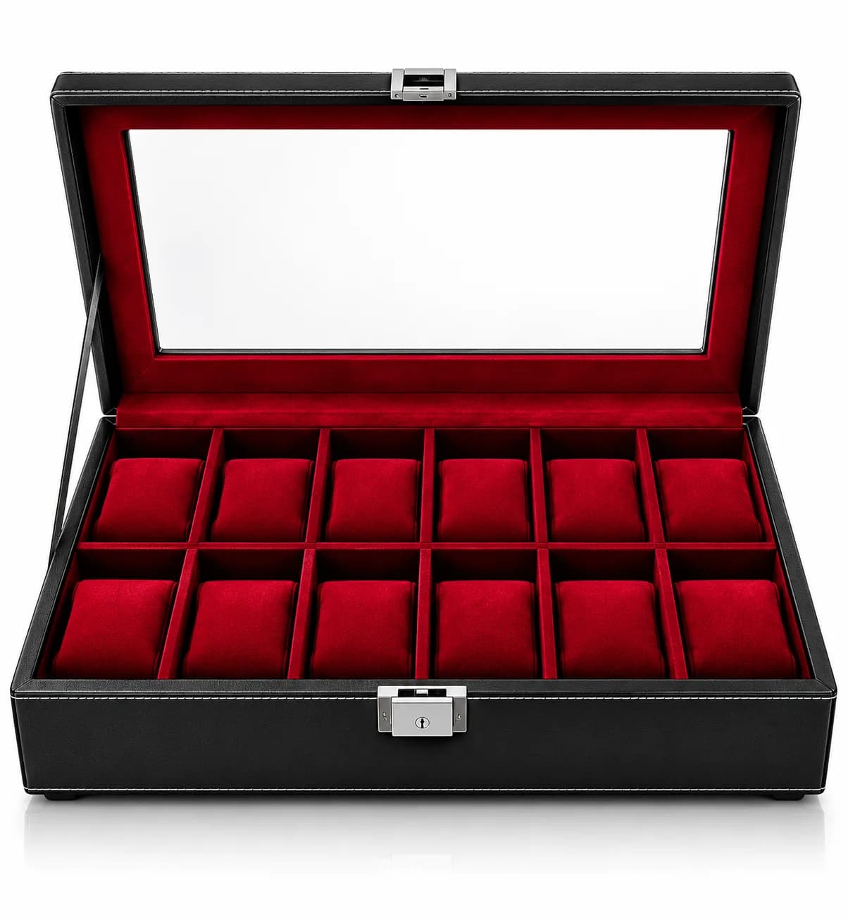 10-Slot Luxury Watch Storage Case