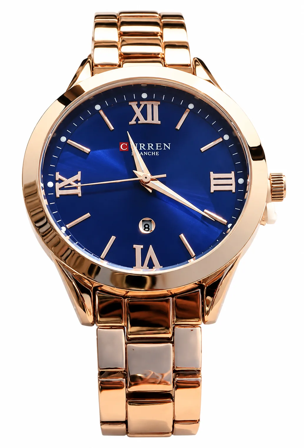 Curren 9007 Fashion Casual Stainless Steel Quartz