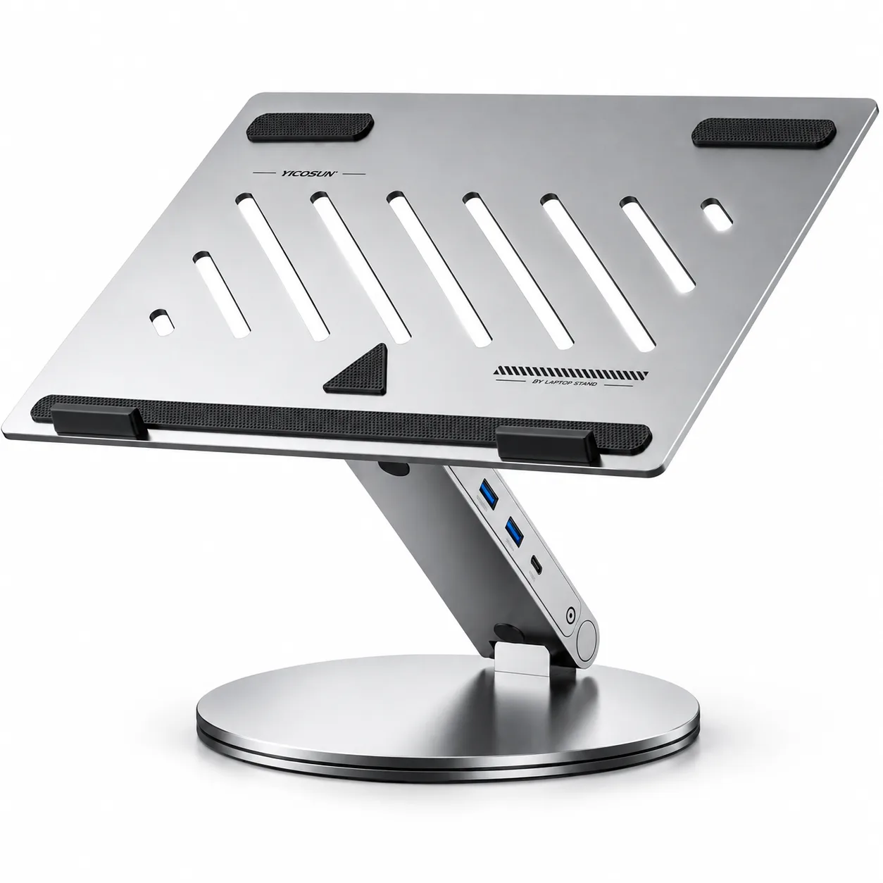 Laptop Tablet Stand for office use,Ergonomic, 360-Degree Rotatable.