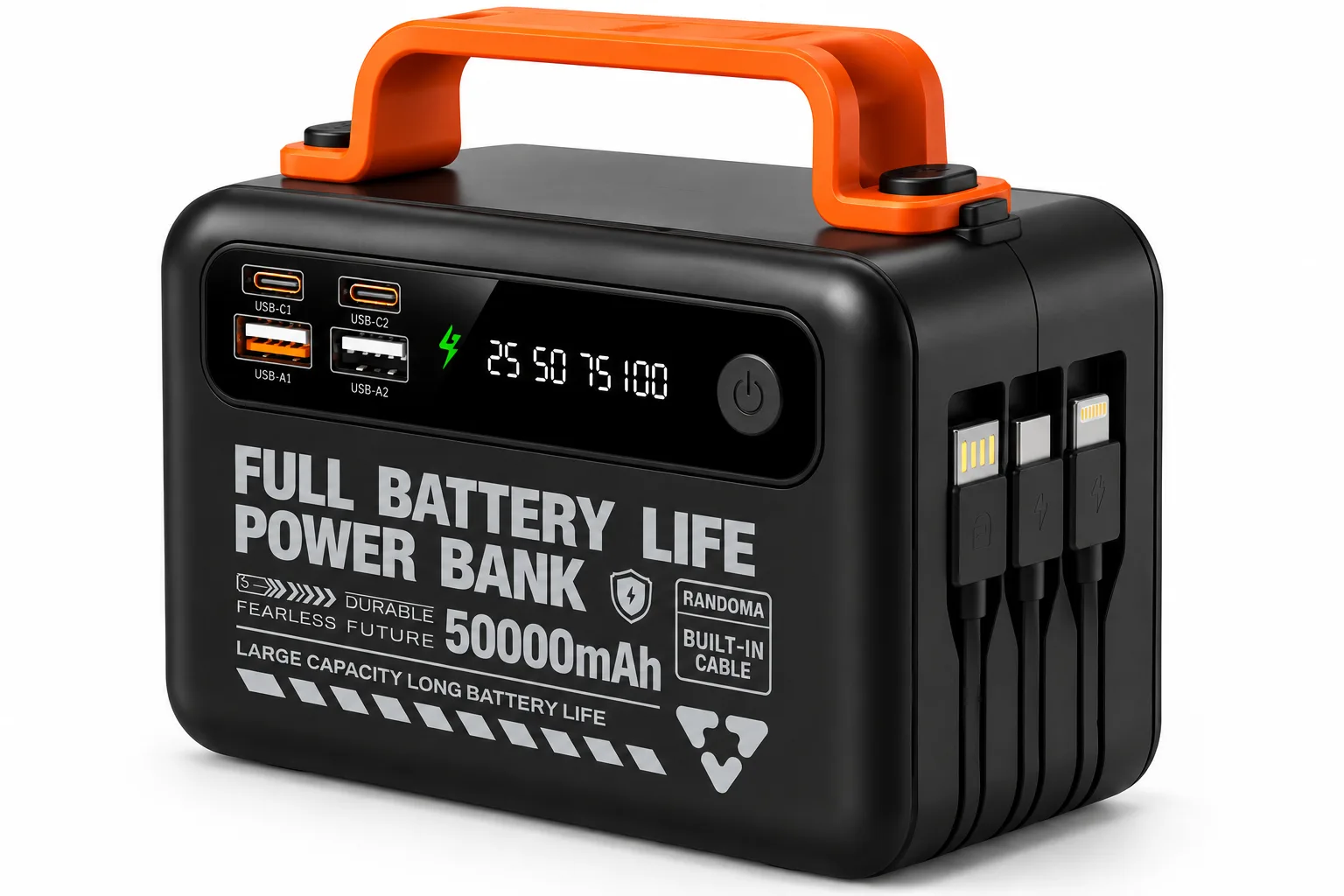 camping power bank with built in LED 60000 mAh 22.5W