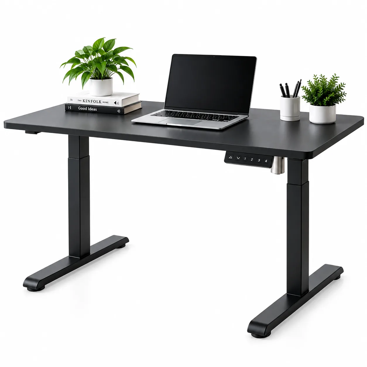 Adjustable workstation desk