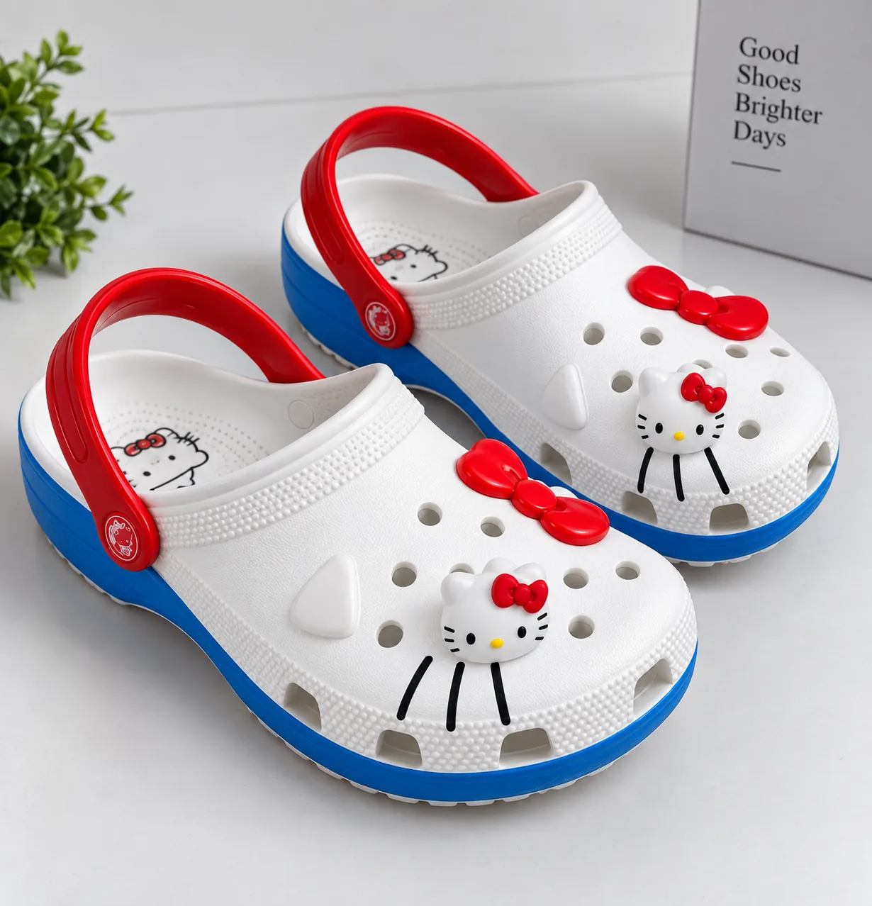 Hello kitty crocs