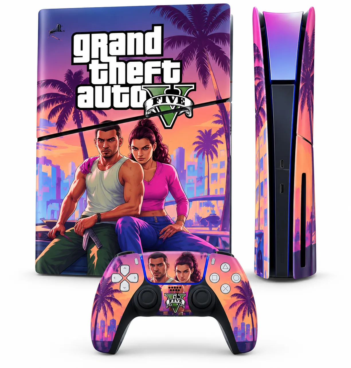Ps5 GTA 5 thin sticker