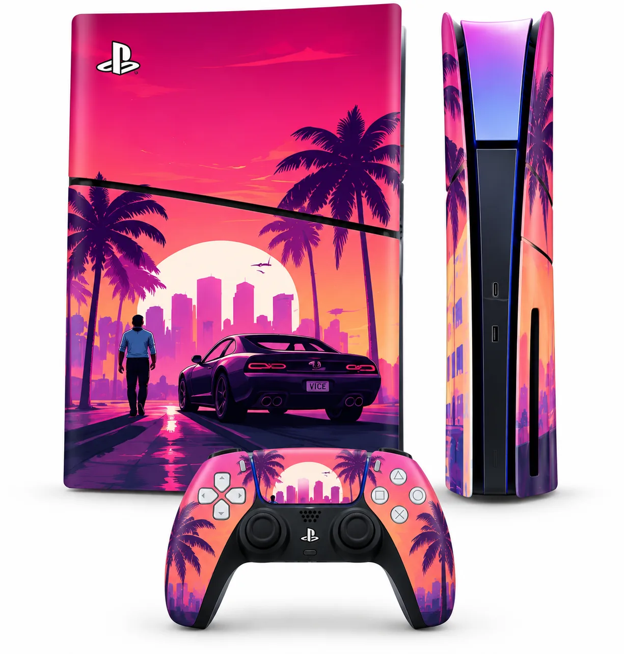Ps5 GTA 5 thin sticker